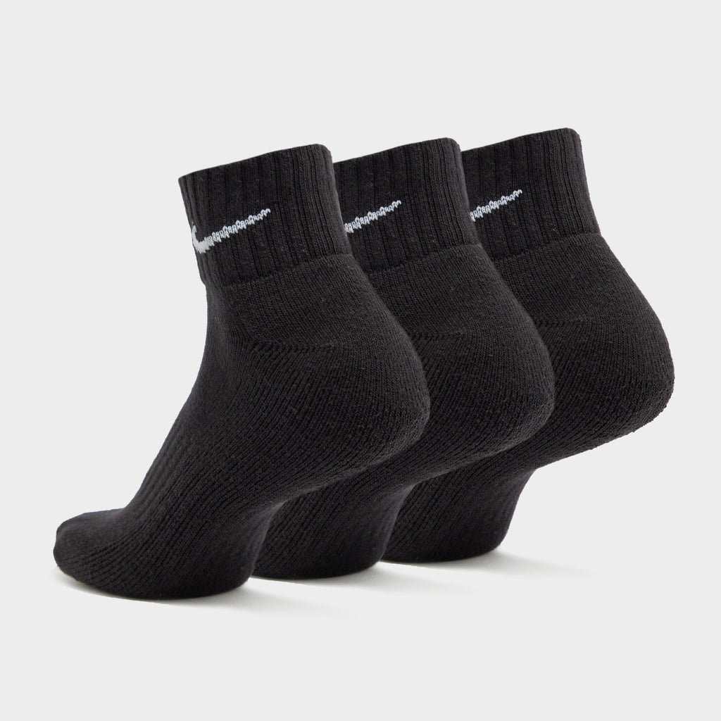 Unisex Cushioned Ankle Socks 3 Pack