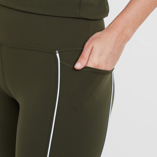 Women’s Power 7/8 Piping Gym Leggings