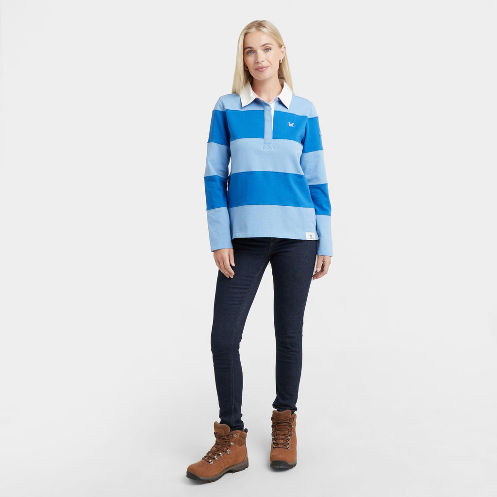 Long Sleeve Stripe Rugby Shirt