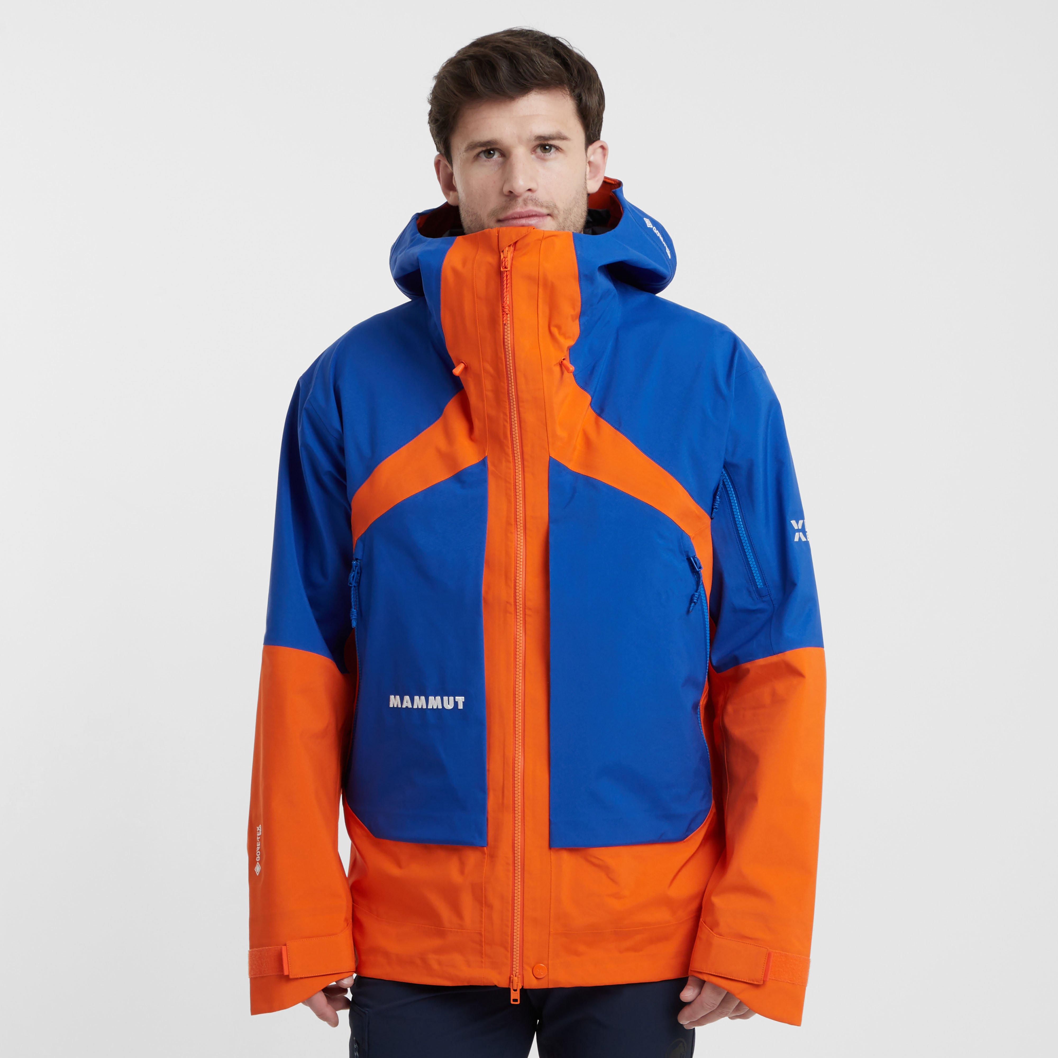 Orange Mammut Men's Eiger Nordwand Pro HS Hooded GORE-TEX® Jacket
