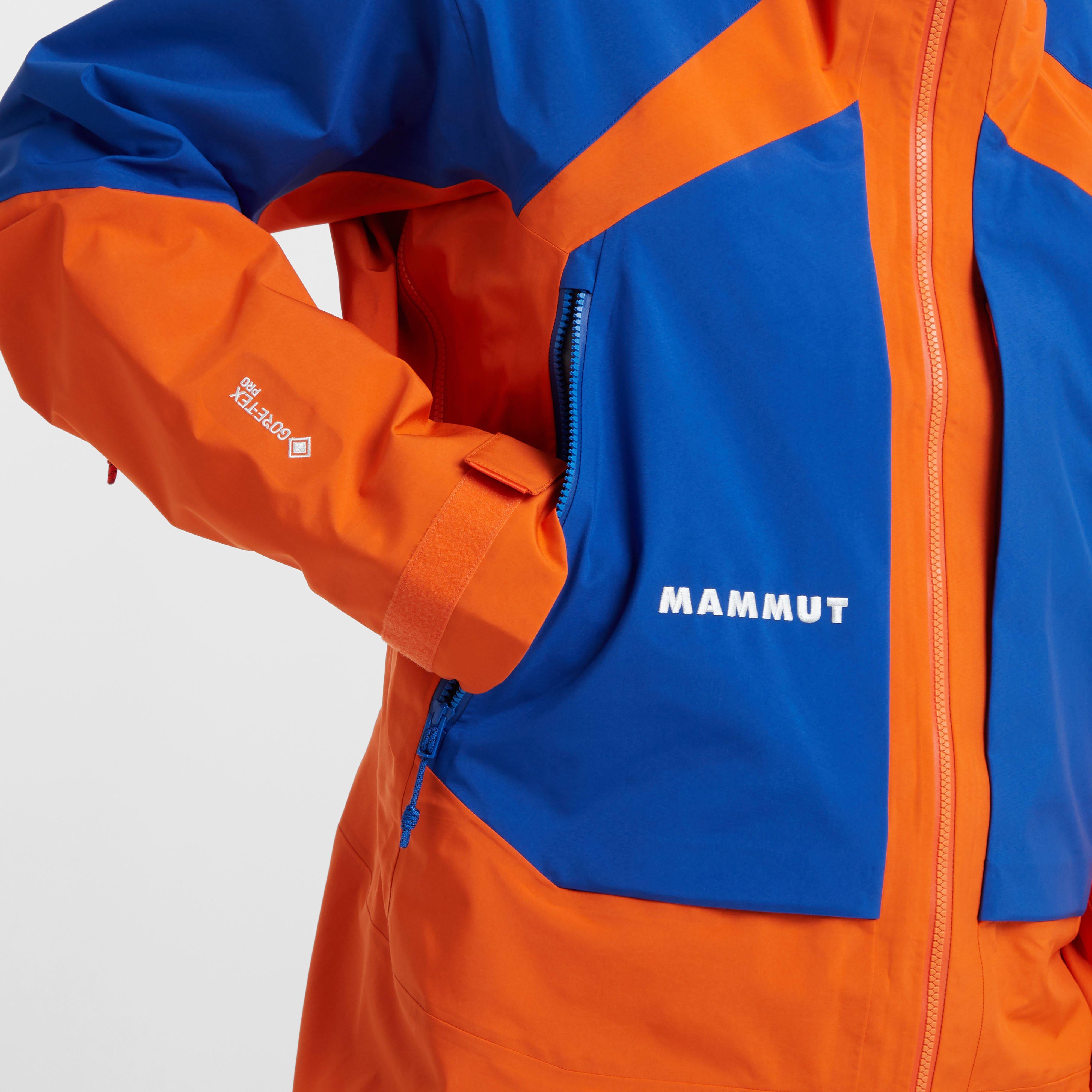 Orange Mammut Men's Eiger Nordwand Pro HS Hooded GORE-TEX® Jacket