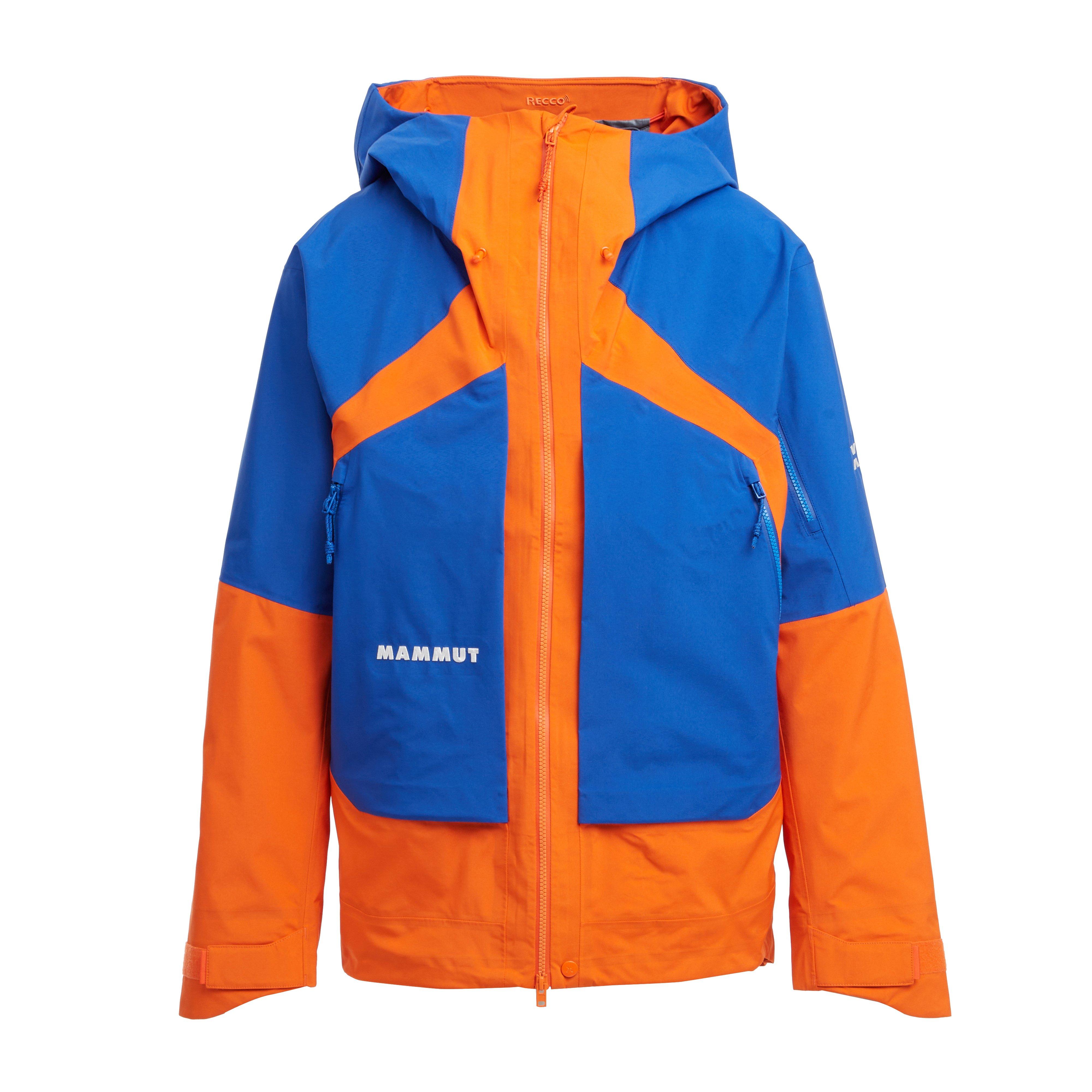 Orange Mammut Men's Eiger Nordwand Pro HS Hooded GORE-TEX® Jacket