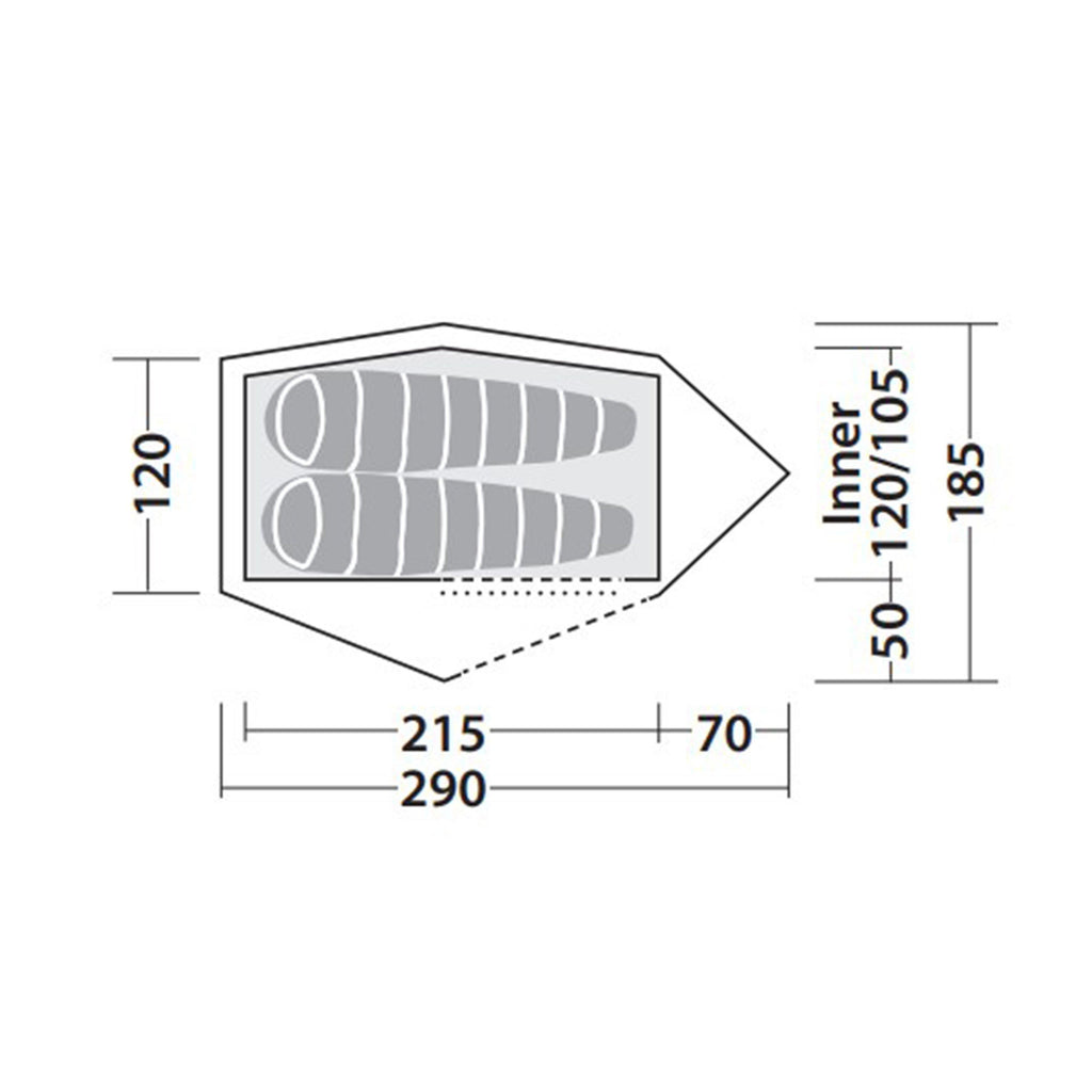 Refurbished Challenger 2 Person Tent