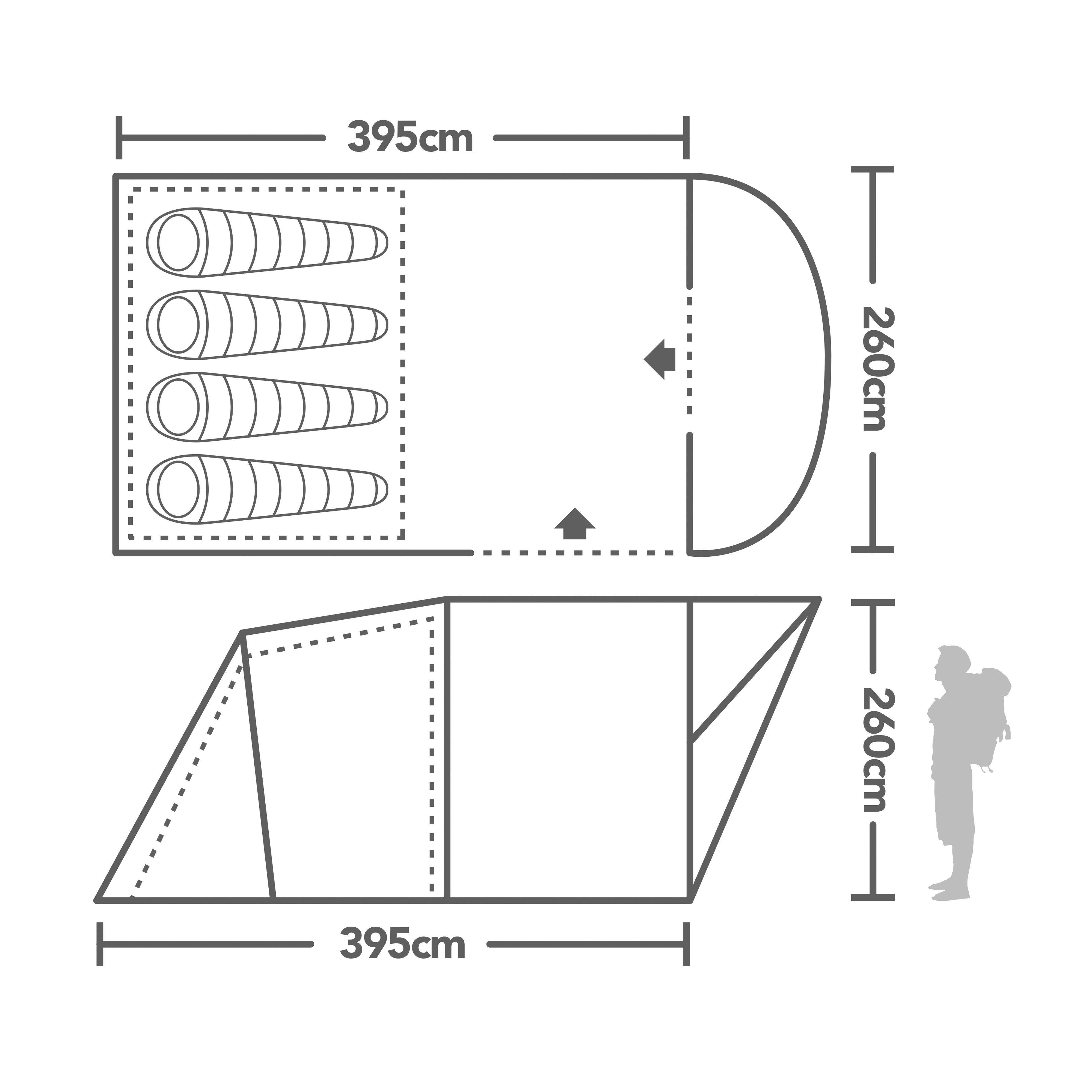 Refurbished Oregon 4 Tent