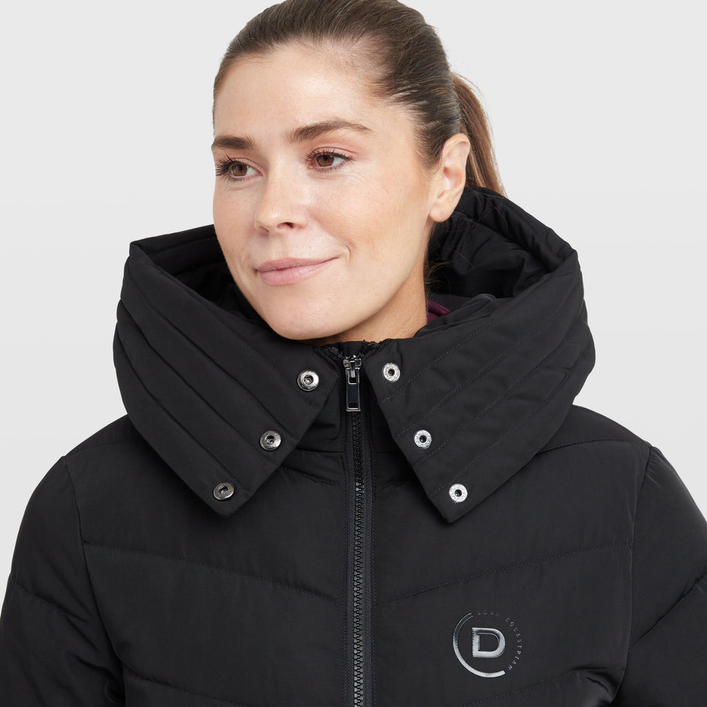 Women's Belted Longline Puffer