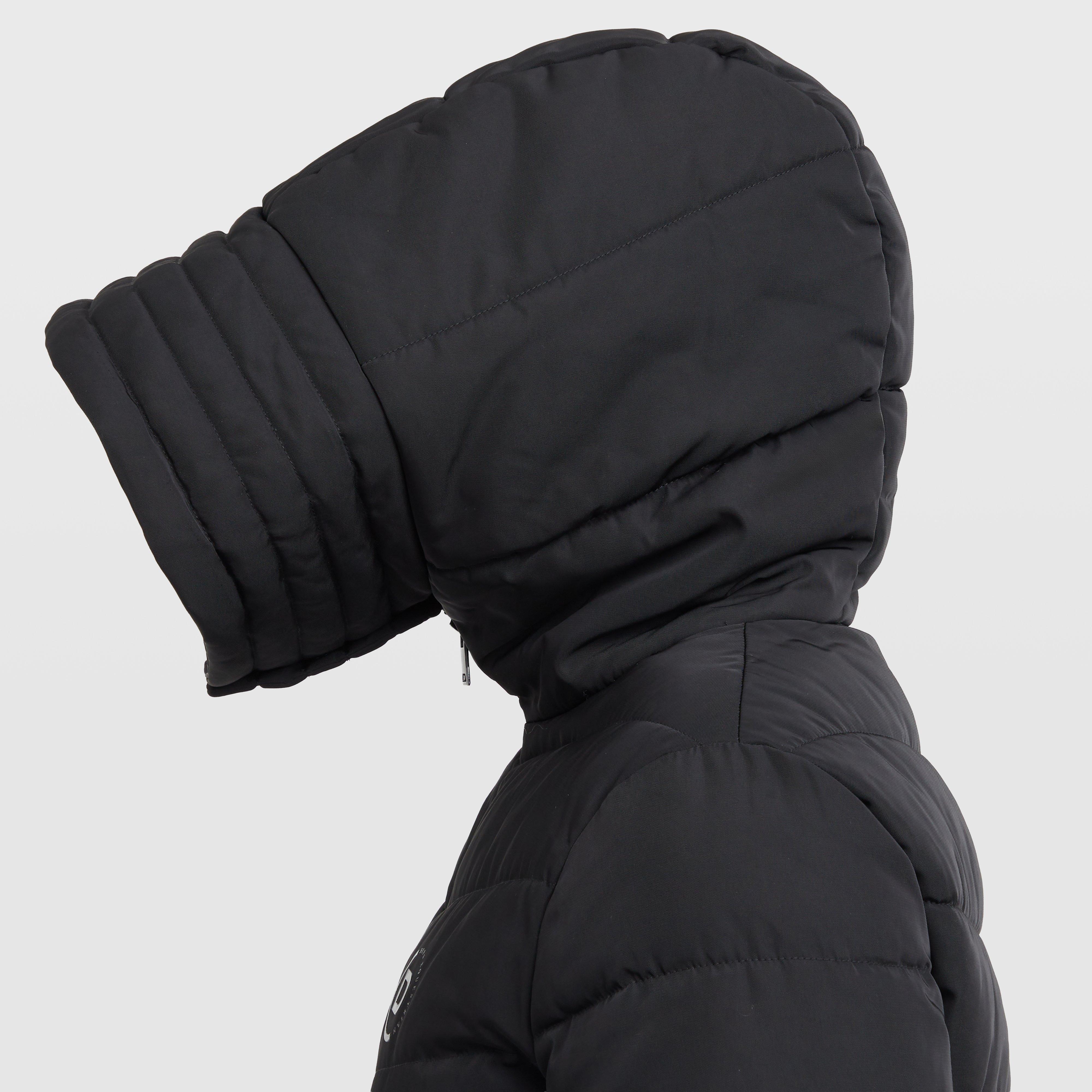 Women's Belted Longline Puffer