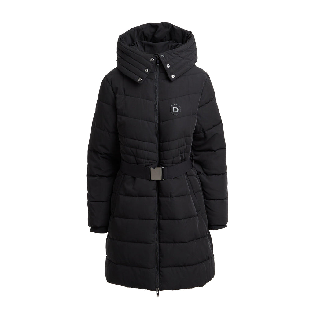 Women's Belted Longline Puffer