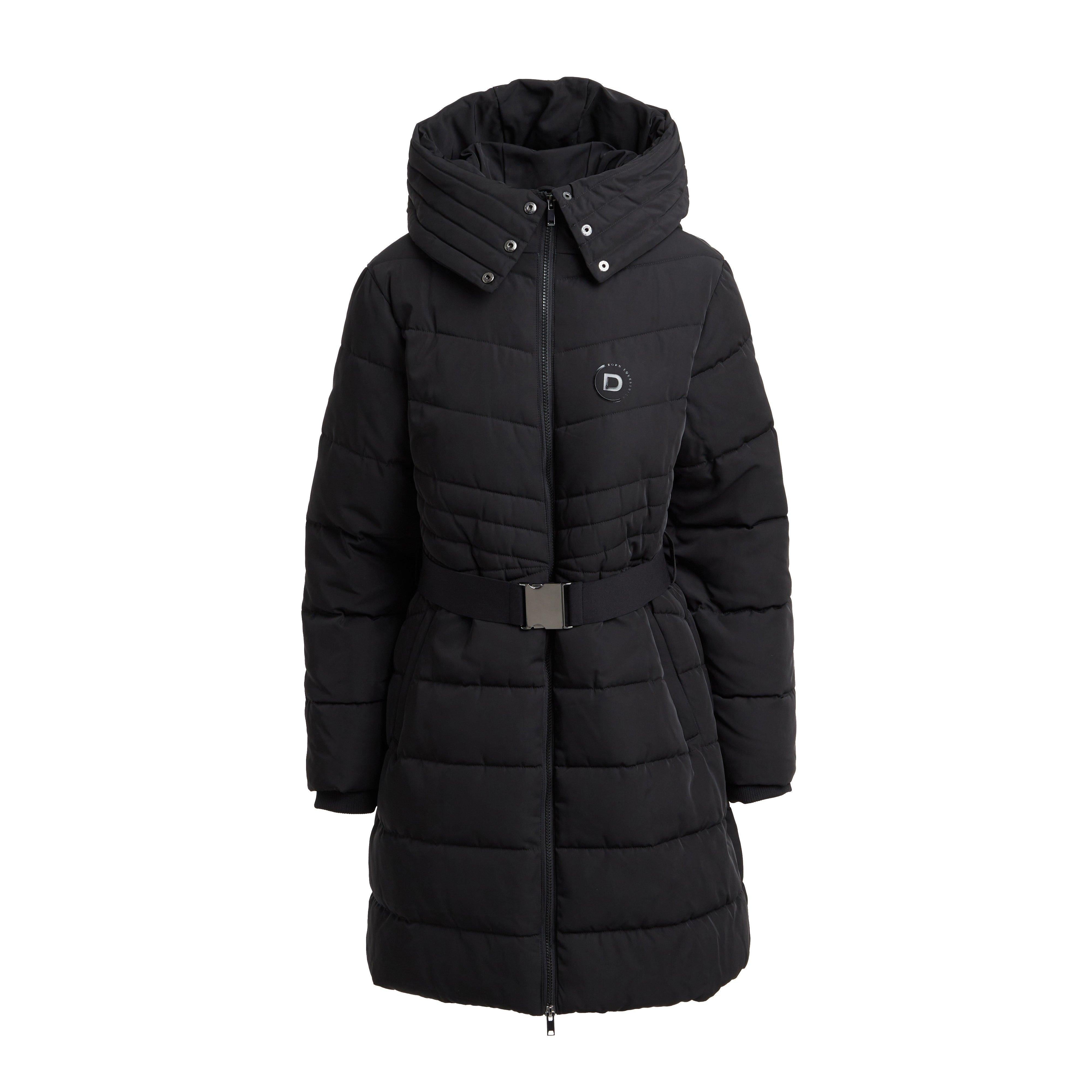 Women's Belted Longline Puffer