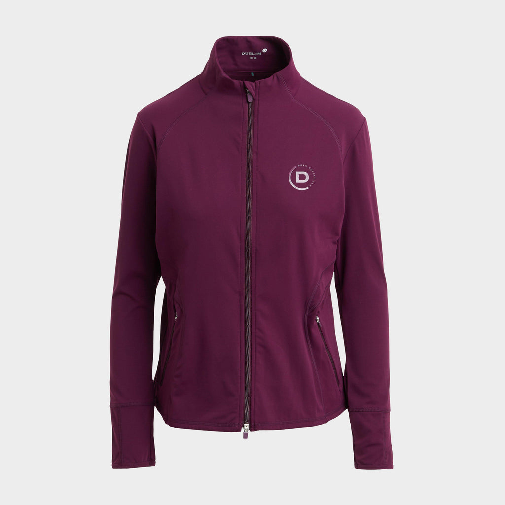 Women's Versatile Fitted Zip Through Jacket