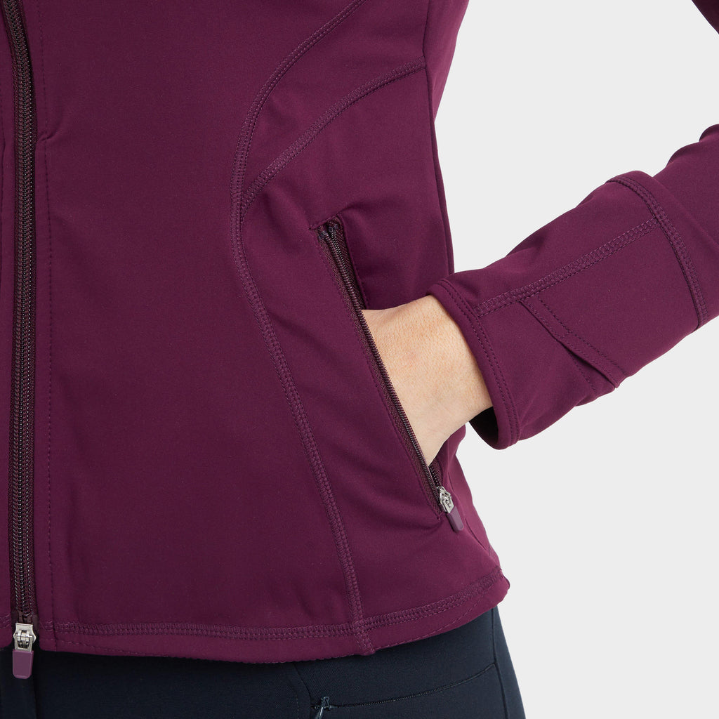 Women's Versatile Fitted Zip Through Jacket