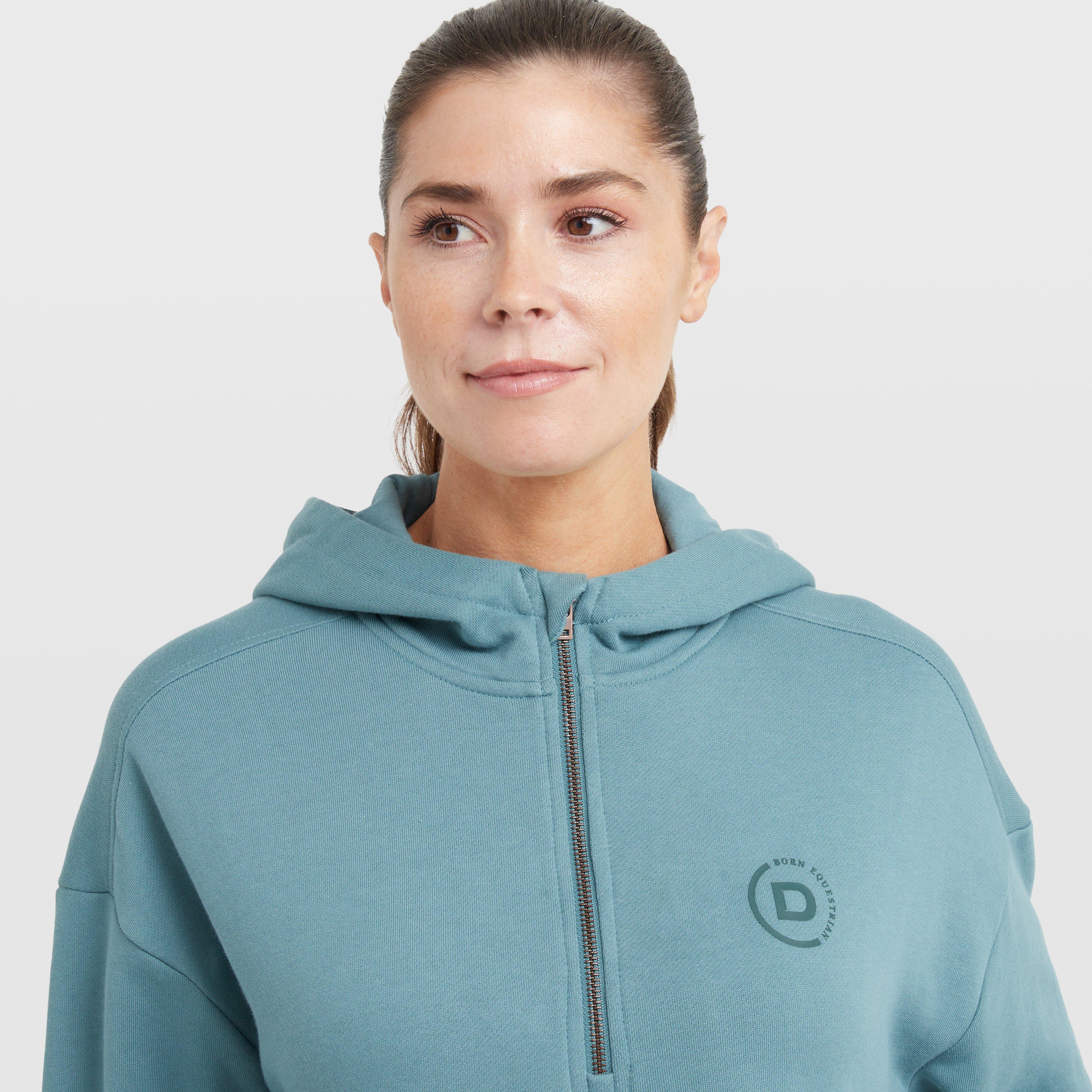 Women's the 1/4 Zip Hooded Fleece Pullover