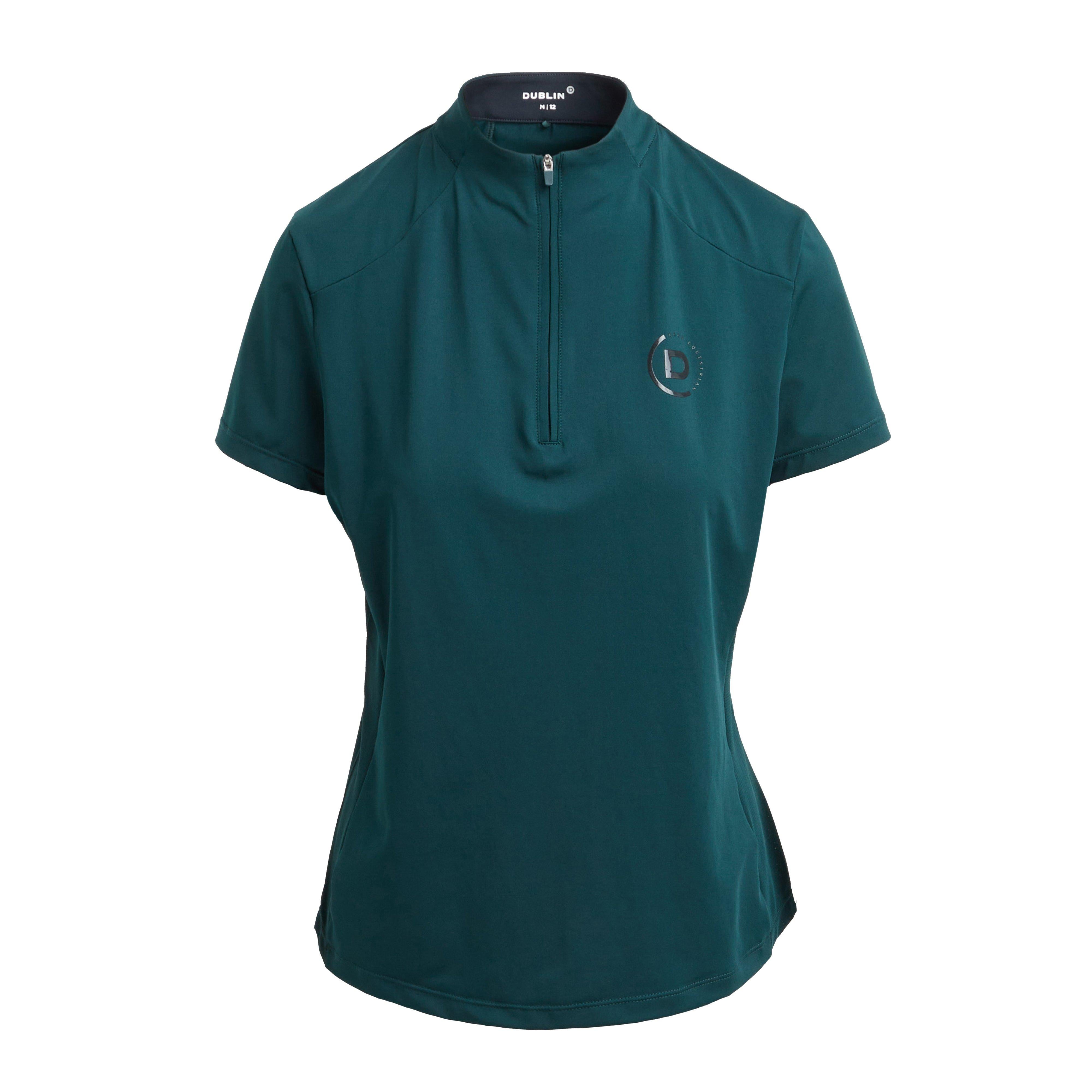 Women's 1/4 Zip Short Sleeve Top