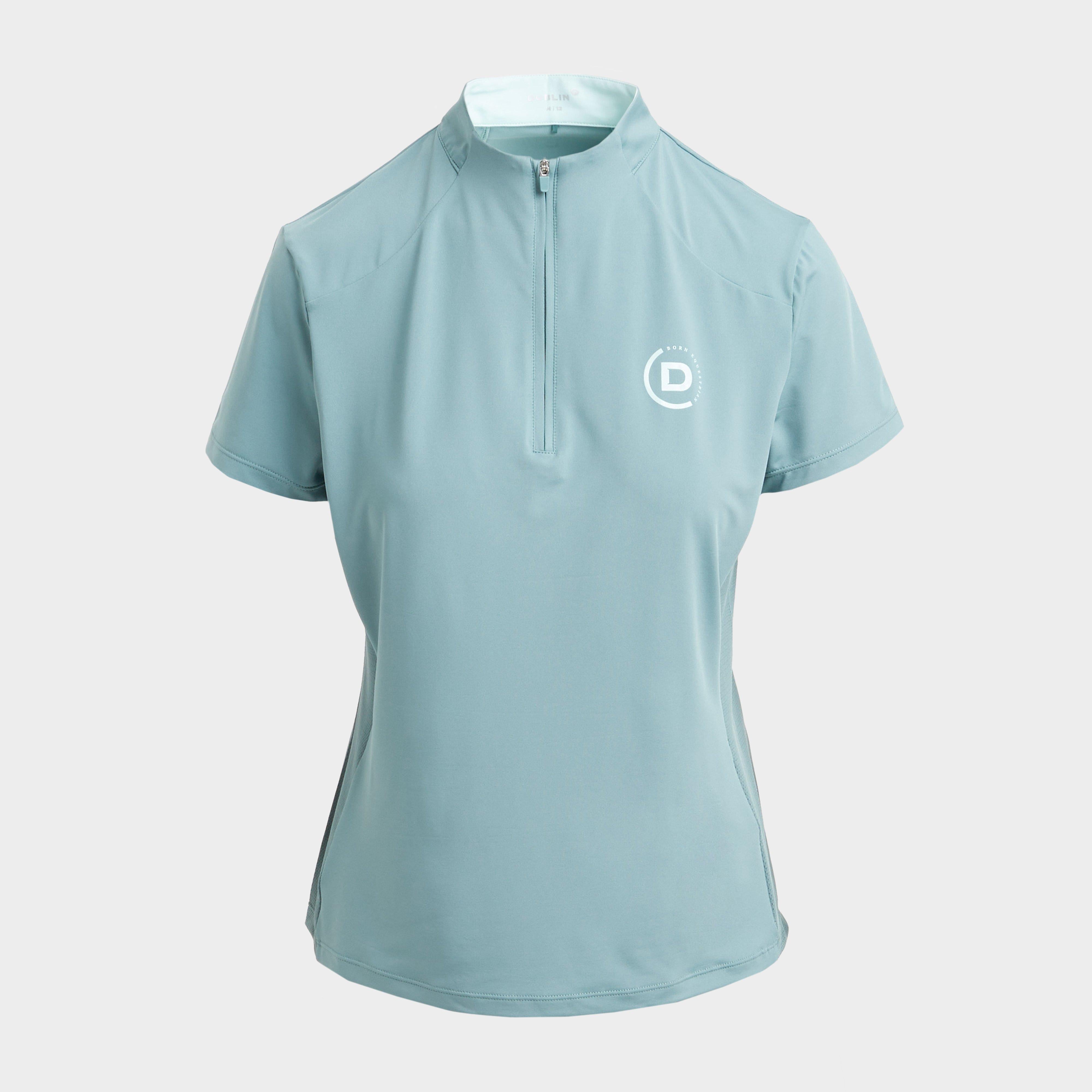 Women's 1/4 Zip Short Sleeve Top
