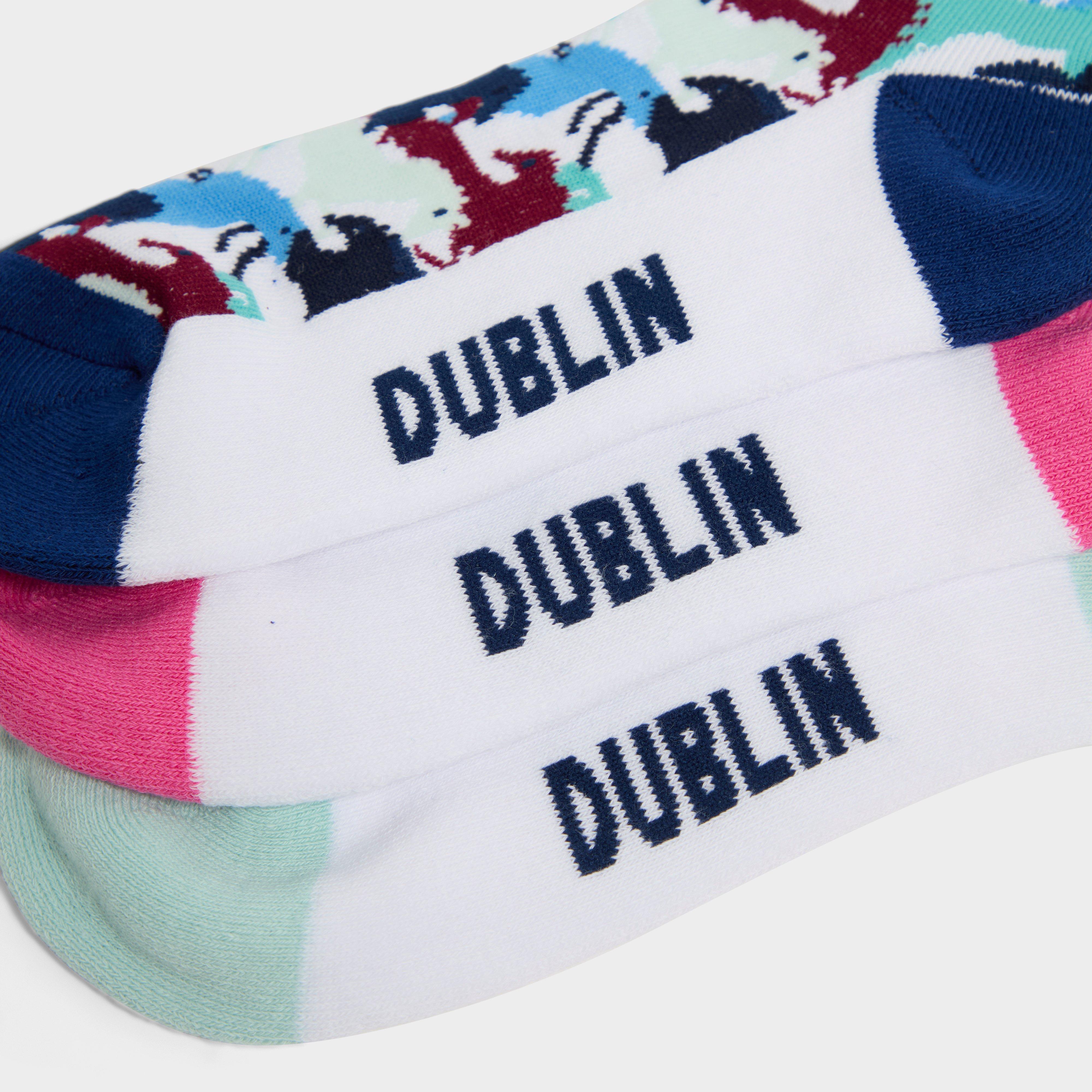 Adults 3 Pack Socks
