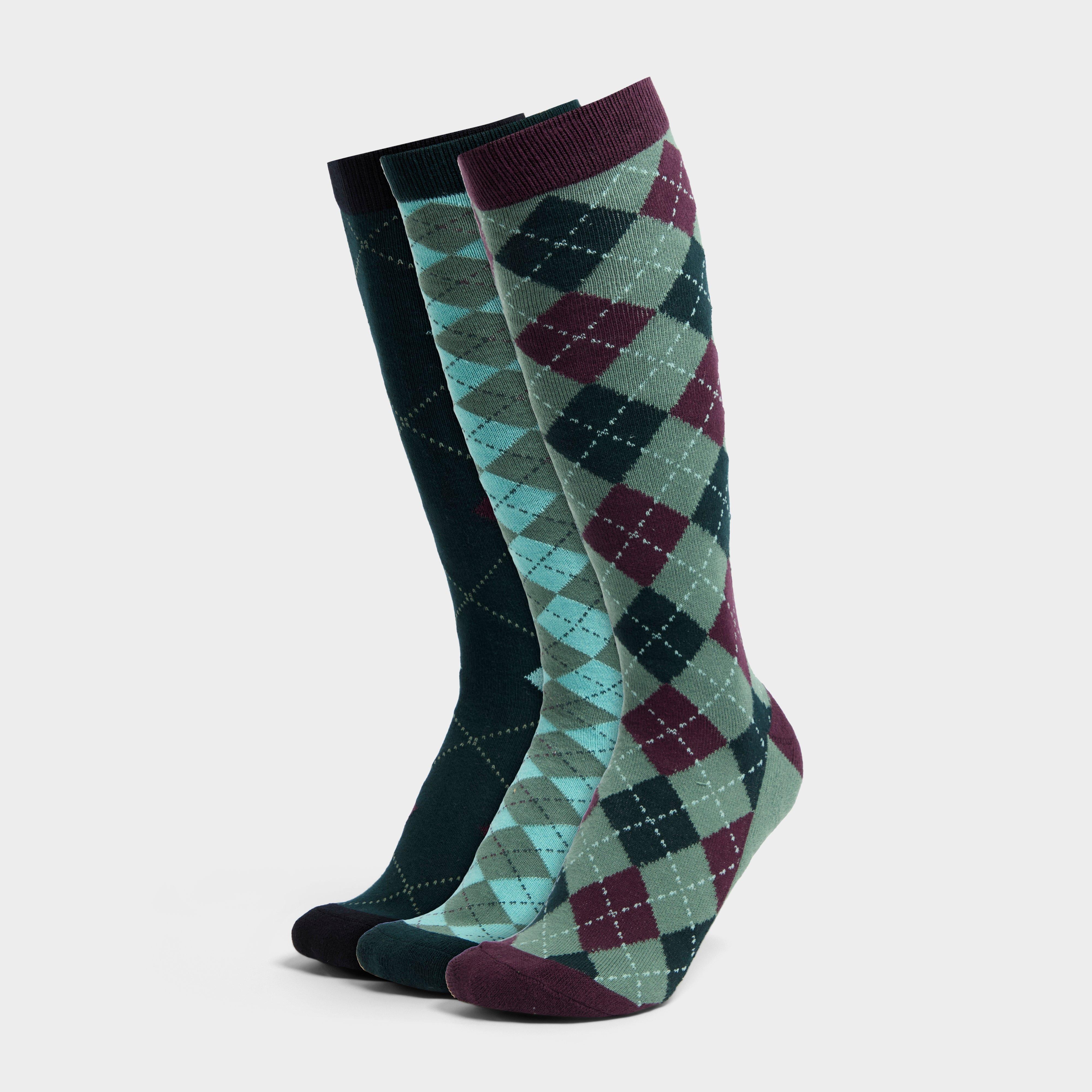 Adults 3 Pack Socks