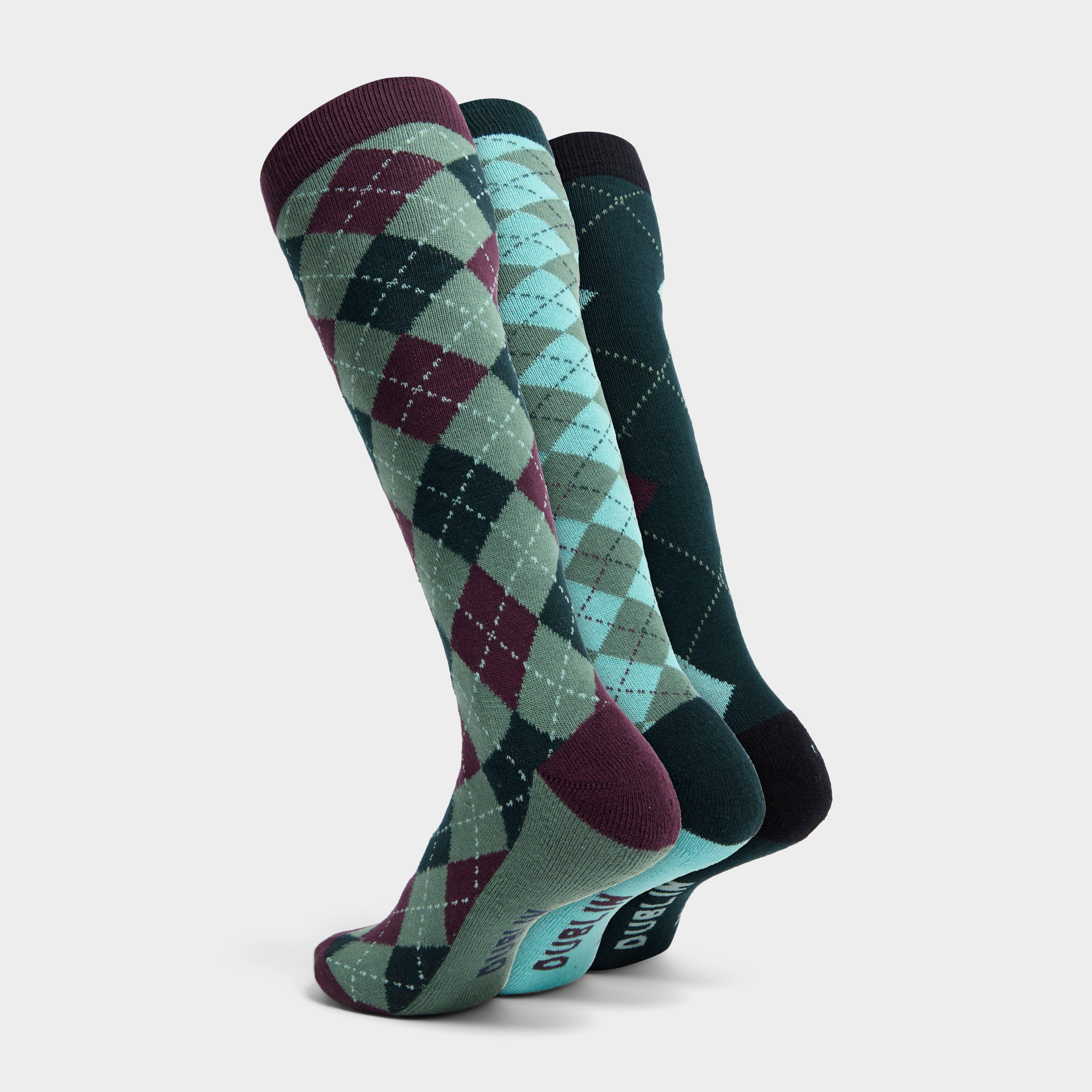 Adults 3 Pack Socks