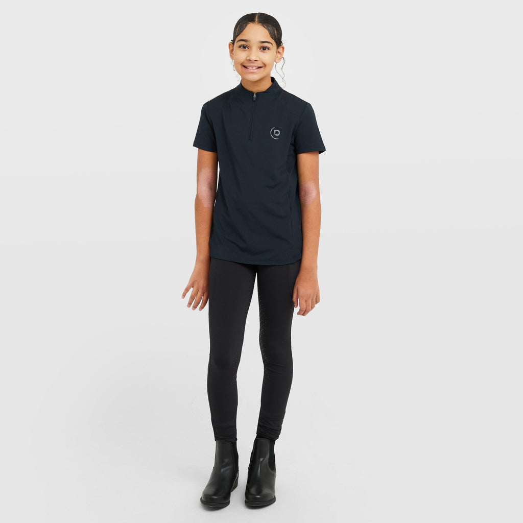 Kids’ 1/4 Zip Short Sleeve Top