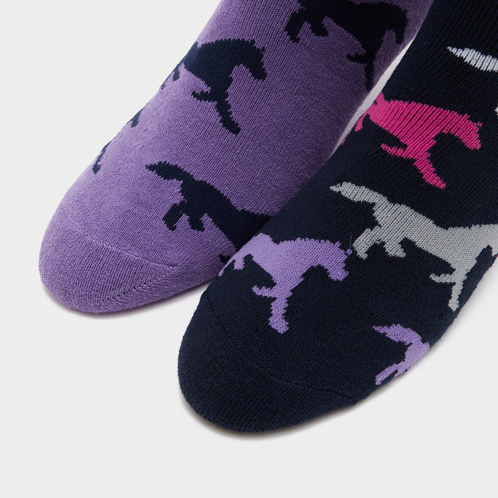 Kids’ Horseshoe Socks 2 Pack