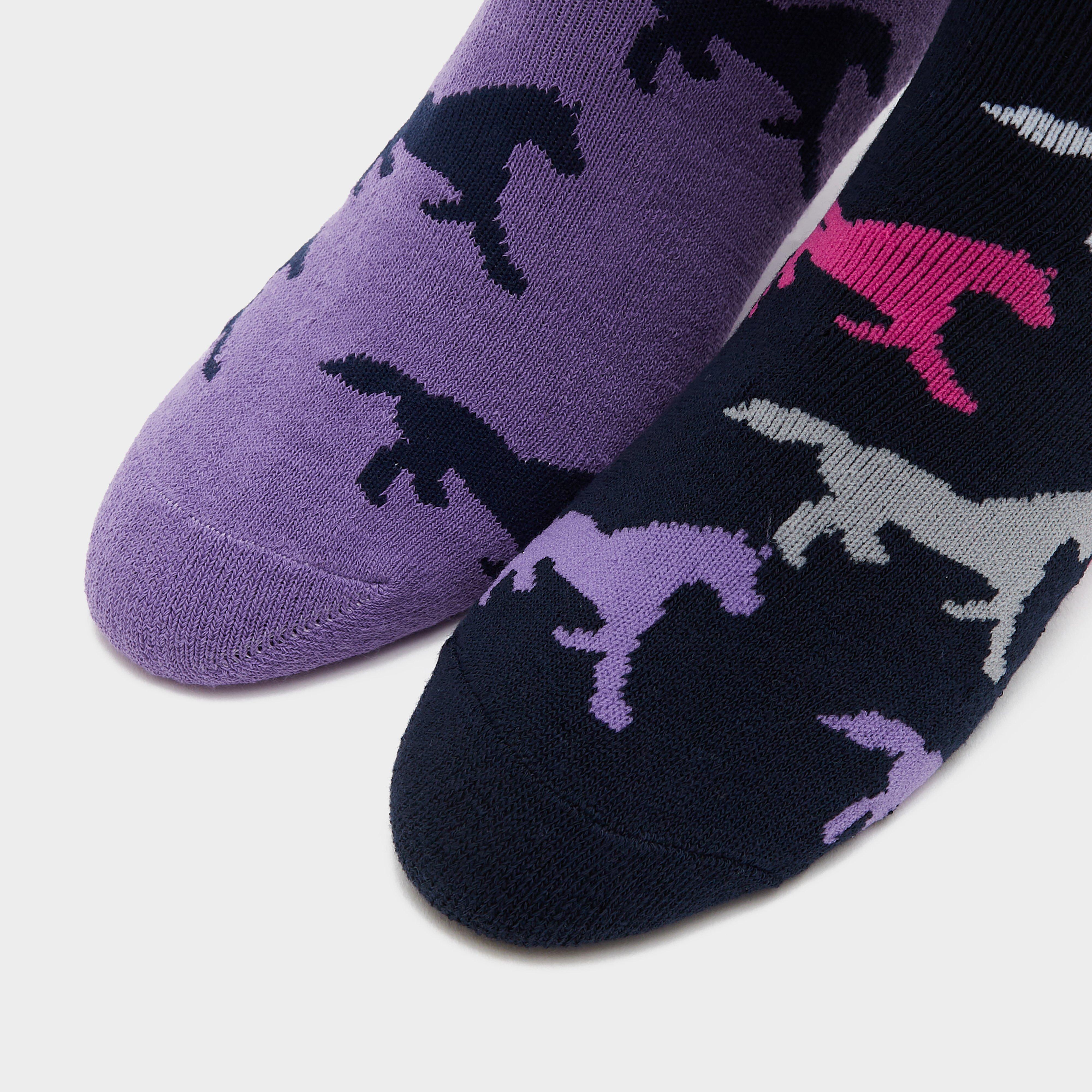 Kids’ Horseshoe Socks 2 Pack