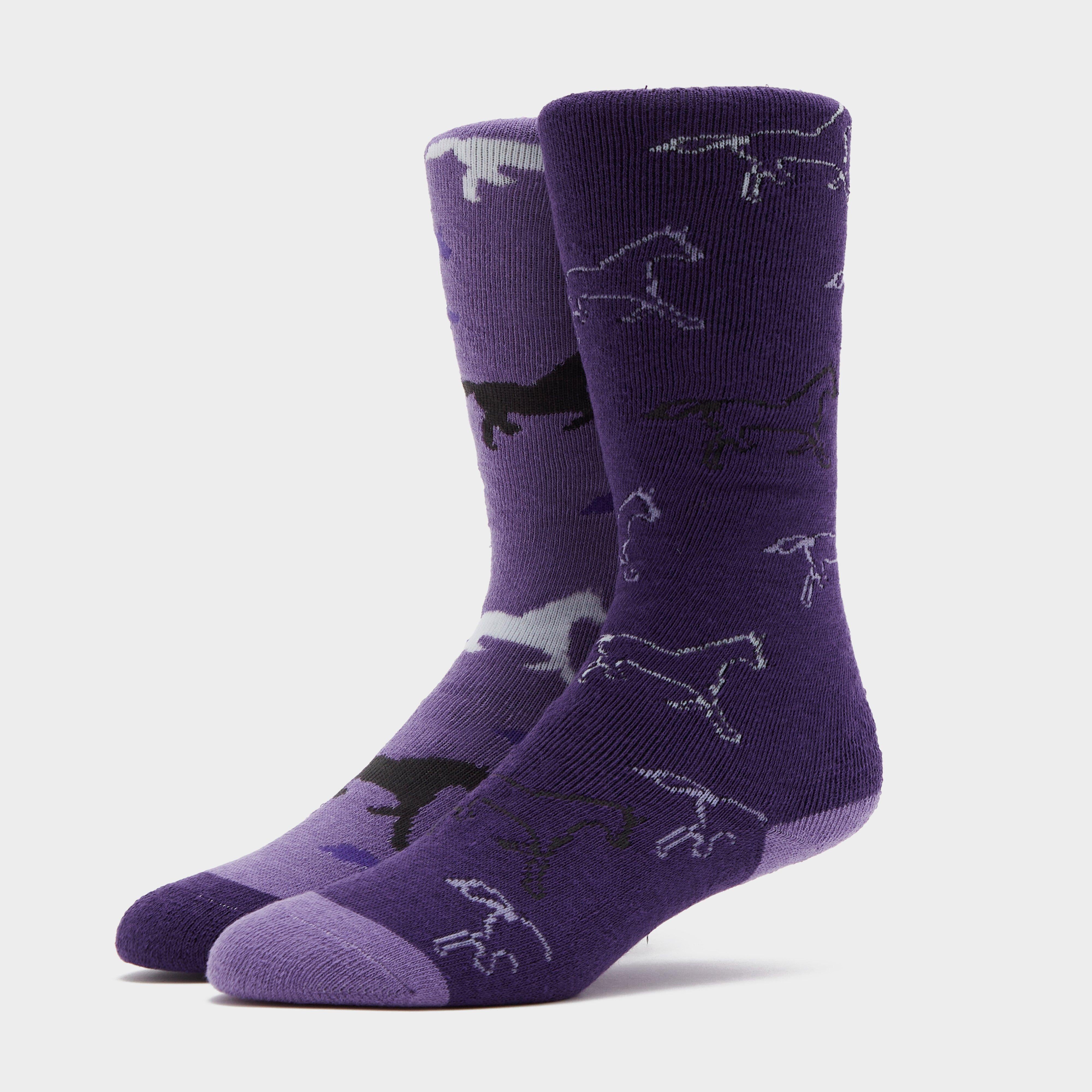 Kids’ Horseshoe Socks 2 Pack