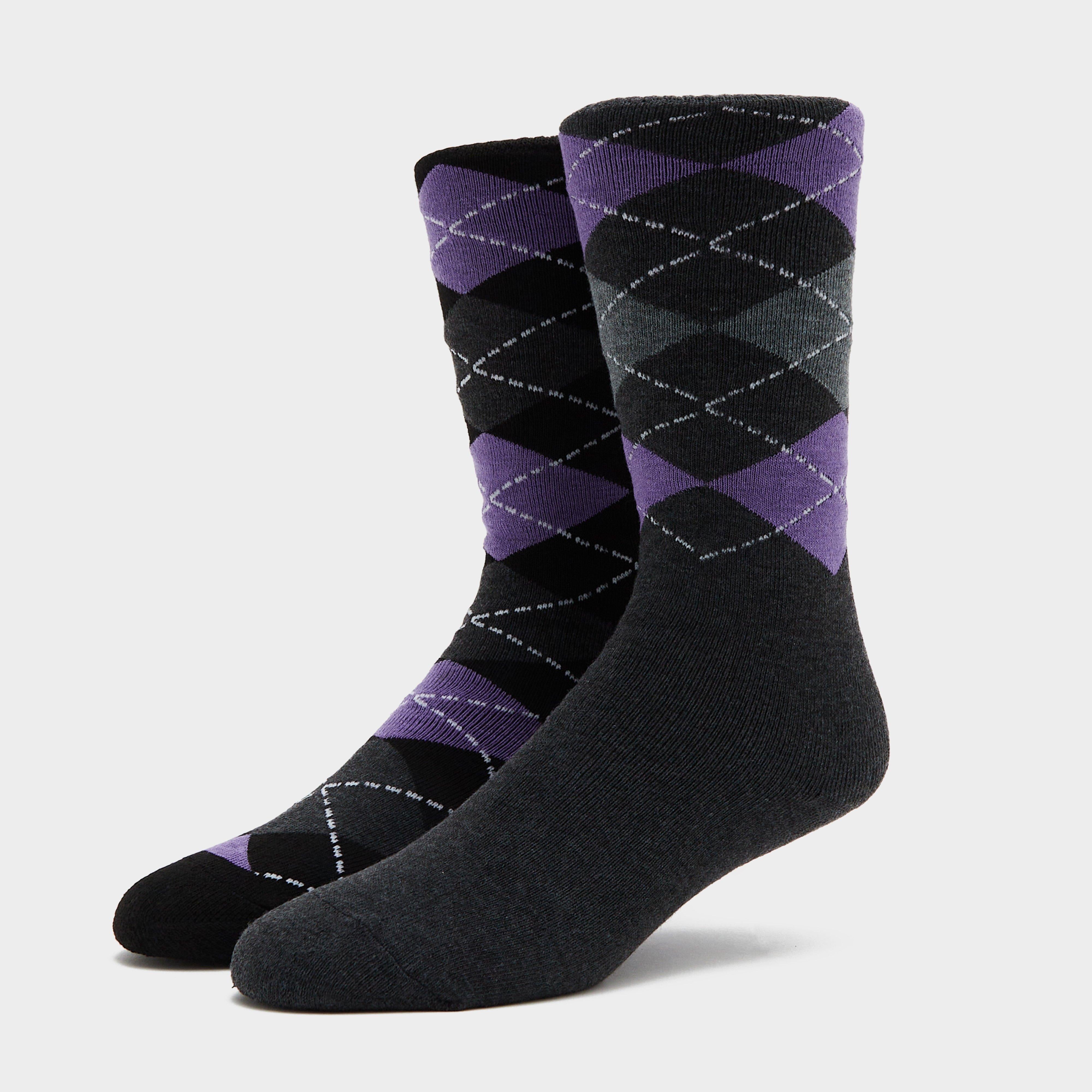 Women’s Midweight Argyle Lingfield 2 Pack Socks