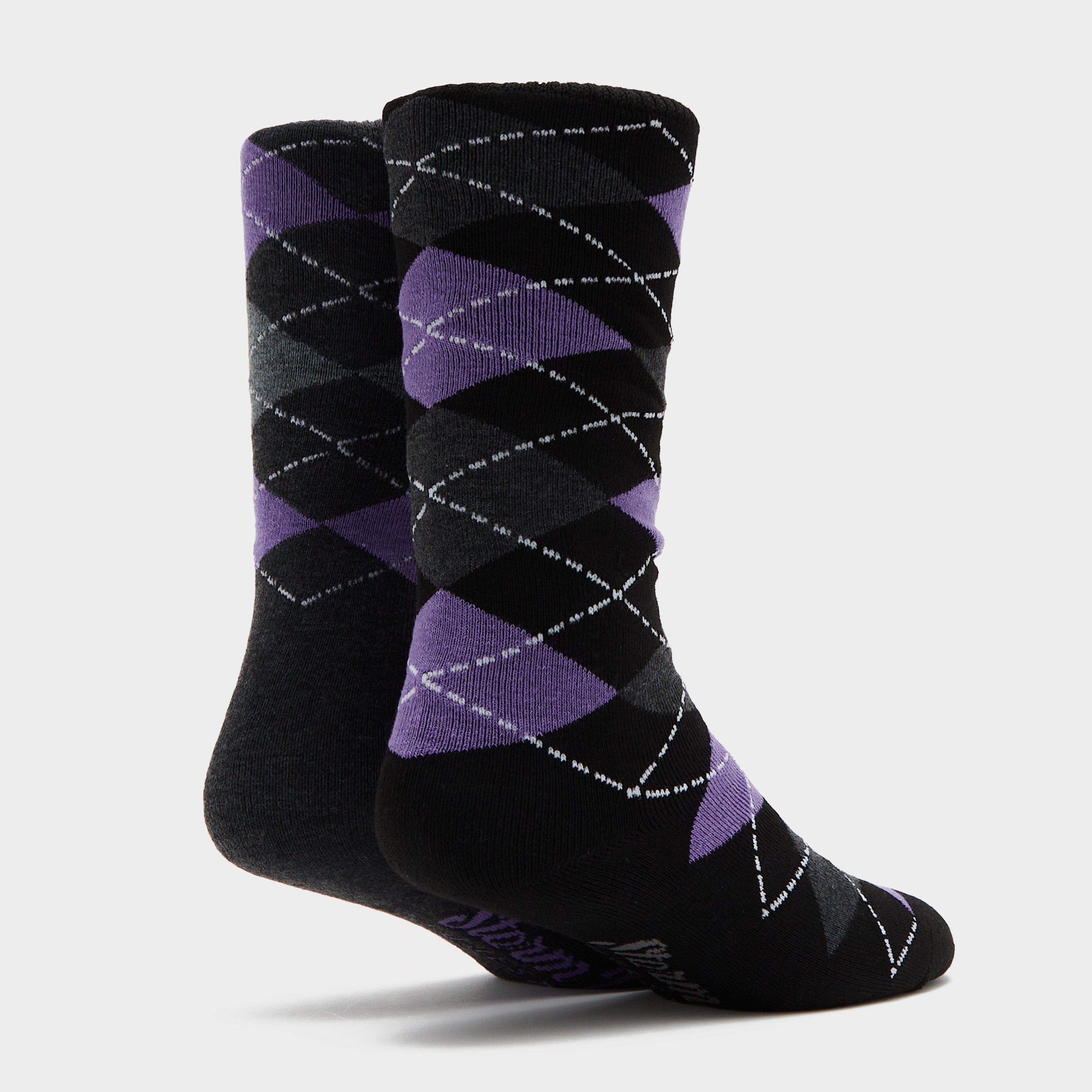 Women’s Midweight Argyle Lingfield 2 Pack Socks
