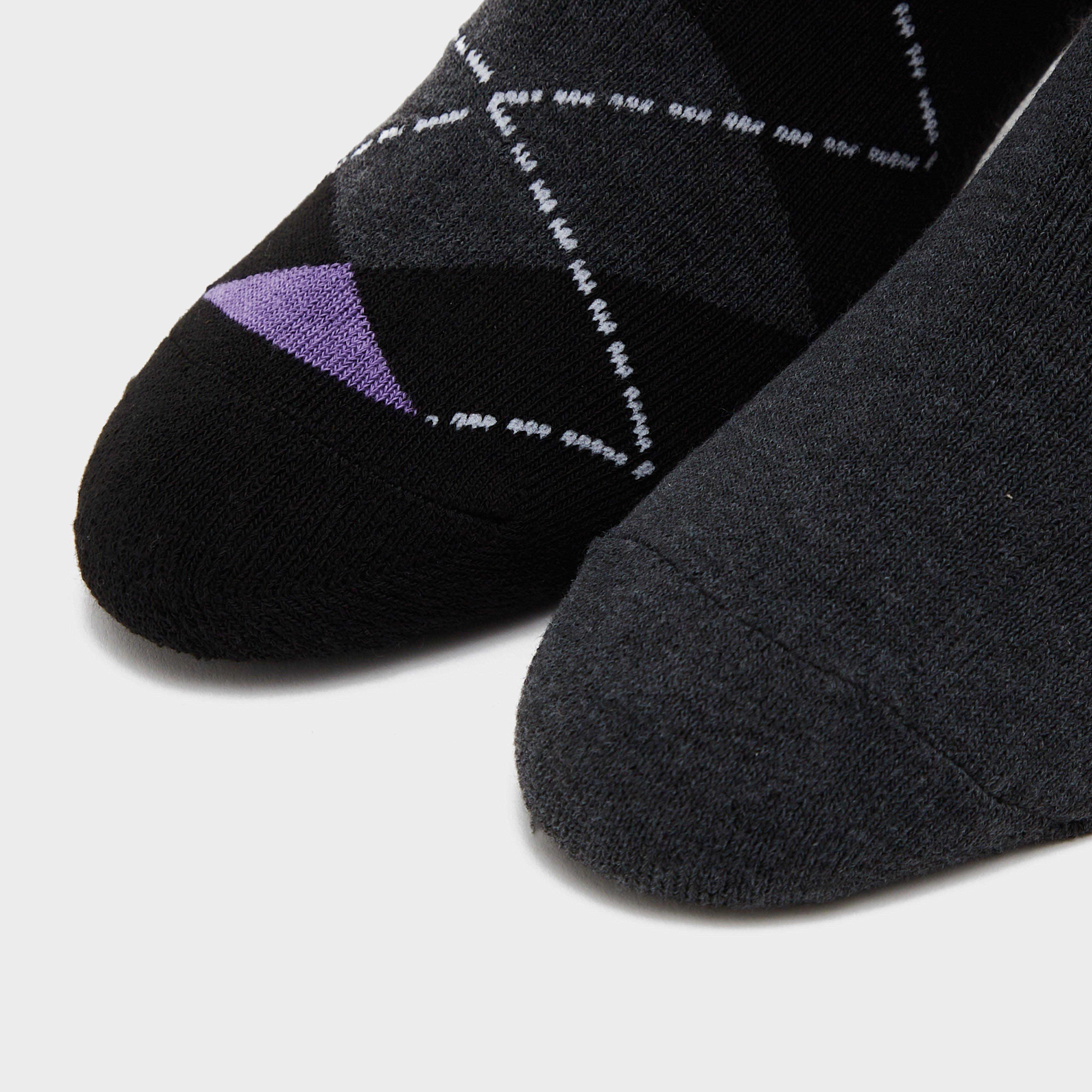 Women’s Midweight Argyle Lingfield 2 Pack Socks