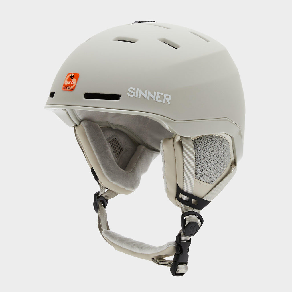 beige snowboard helmet Beige Sinner Men's Kaiser Ski Helmet – GO Outdoors