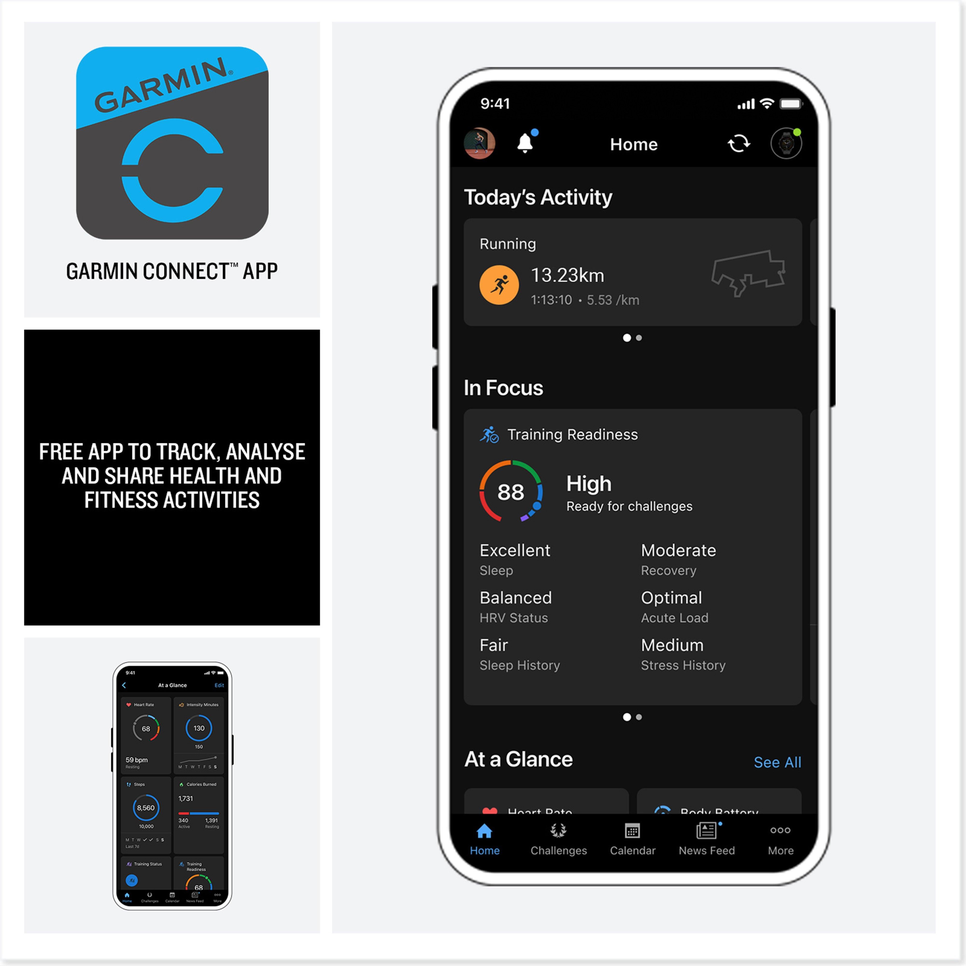 Forerunner® 570 GPS Watch 47mm
