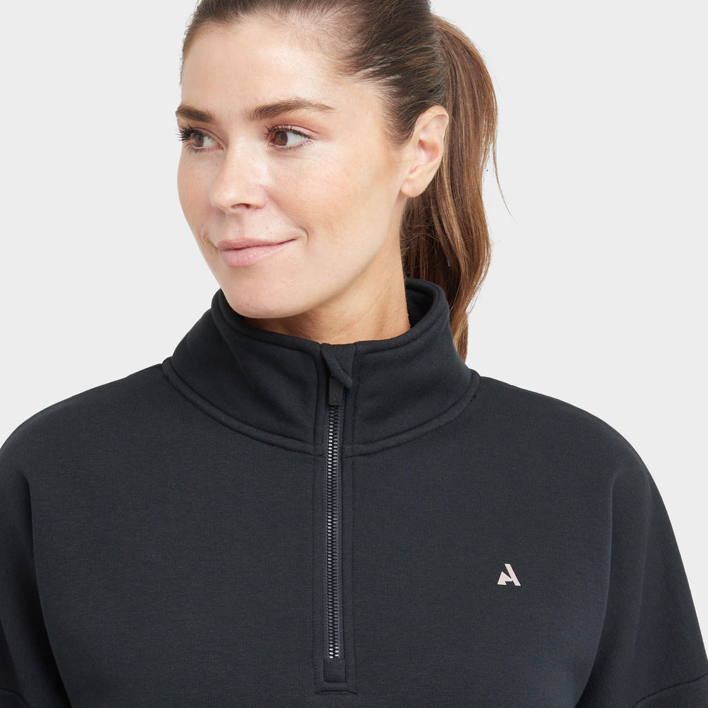 Women's React Half Zip Sweatshirt