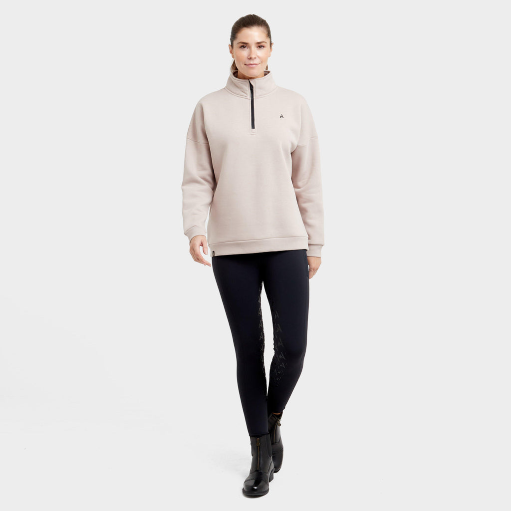 Women's React Half Zip Sweatshirt