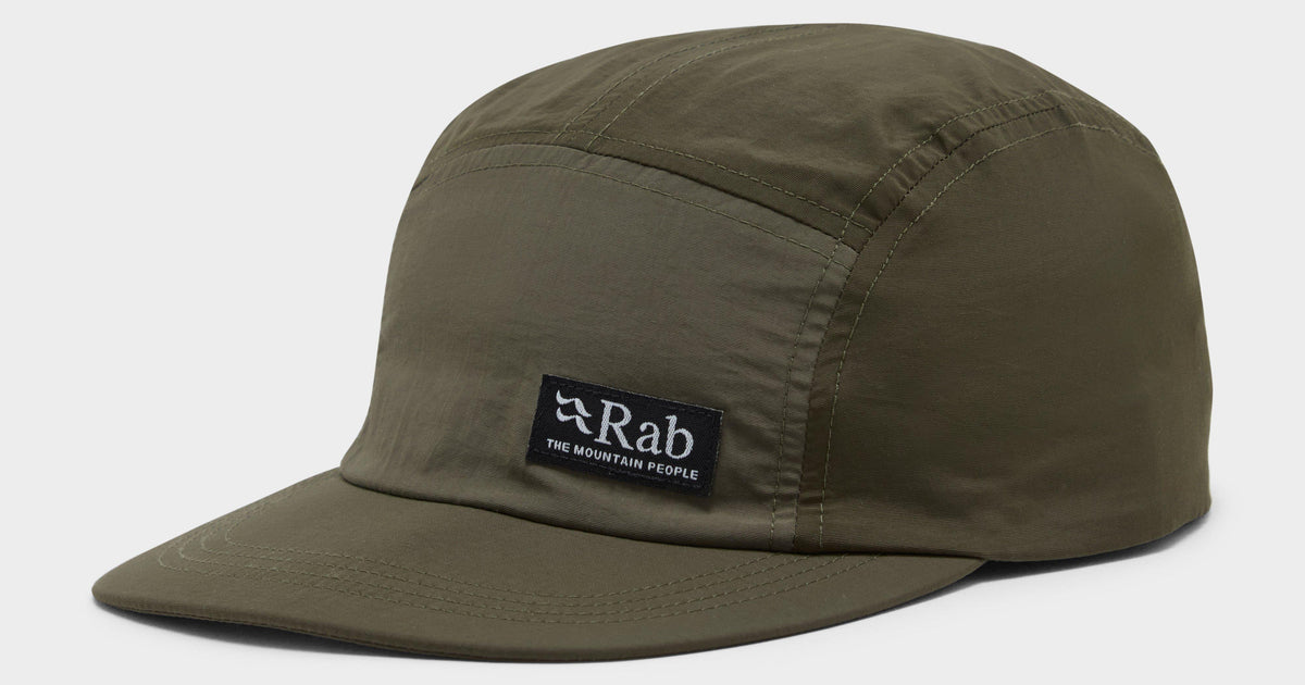 Green Rab Unisex Vista 5 Panel Cap – GO Outdoors