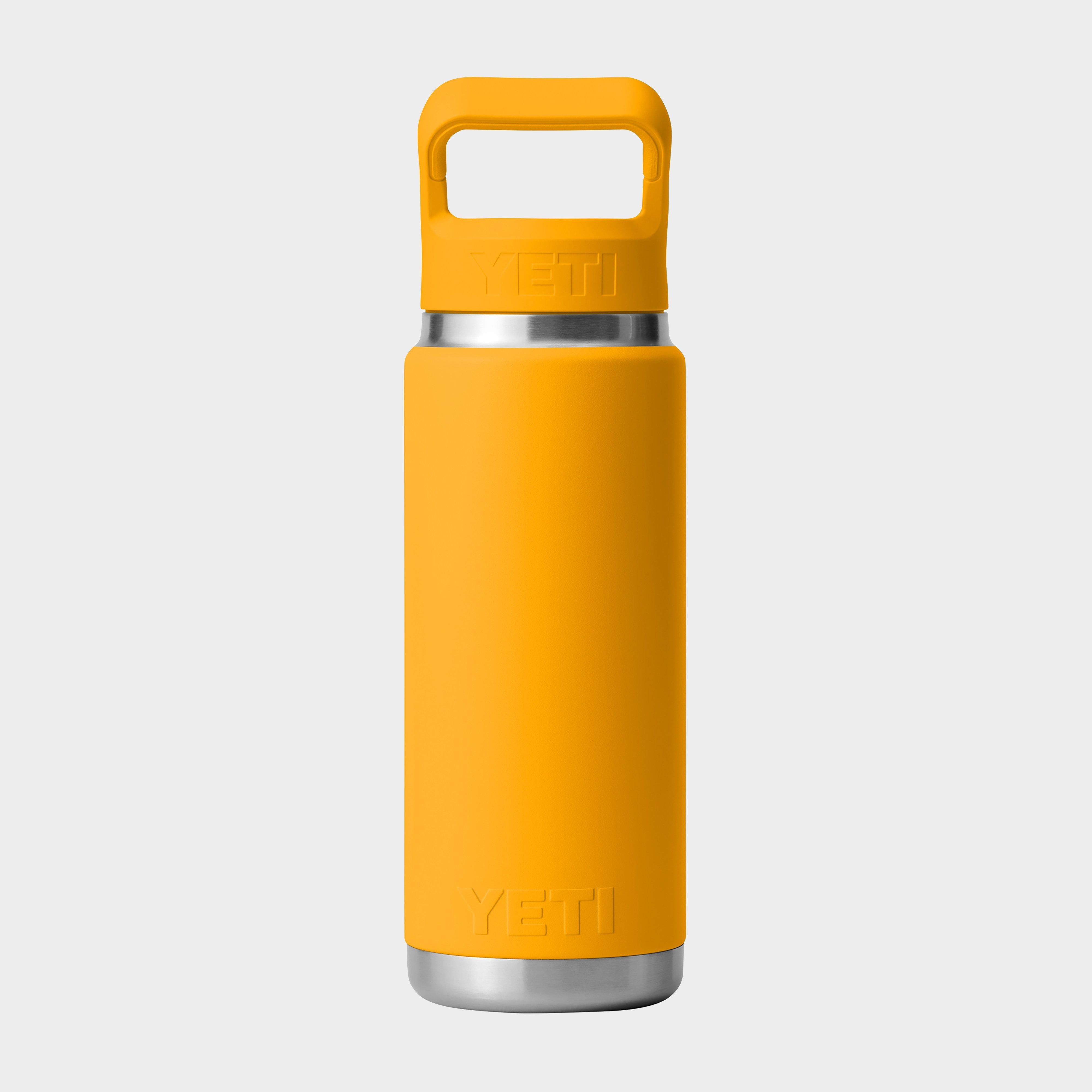 Yellow YETI Rambler® 26oz (769ml) Bottle with Straw Cap – GO Outdoors
