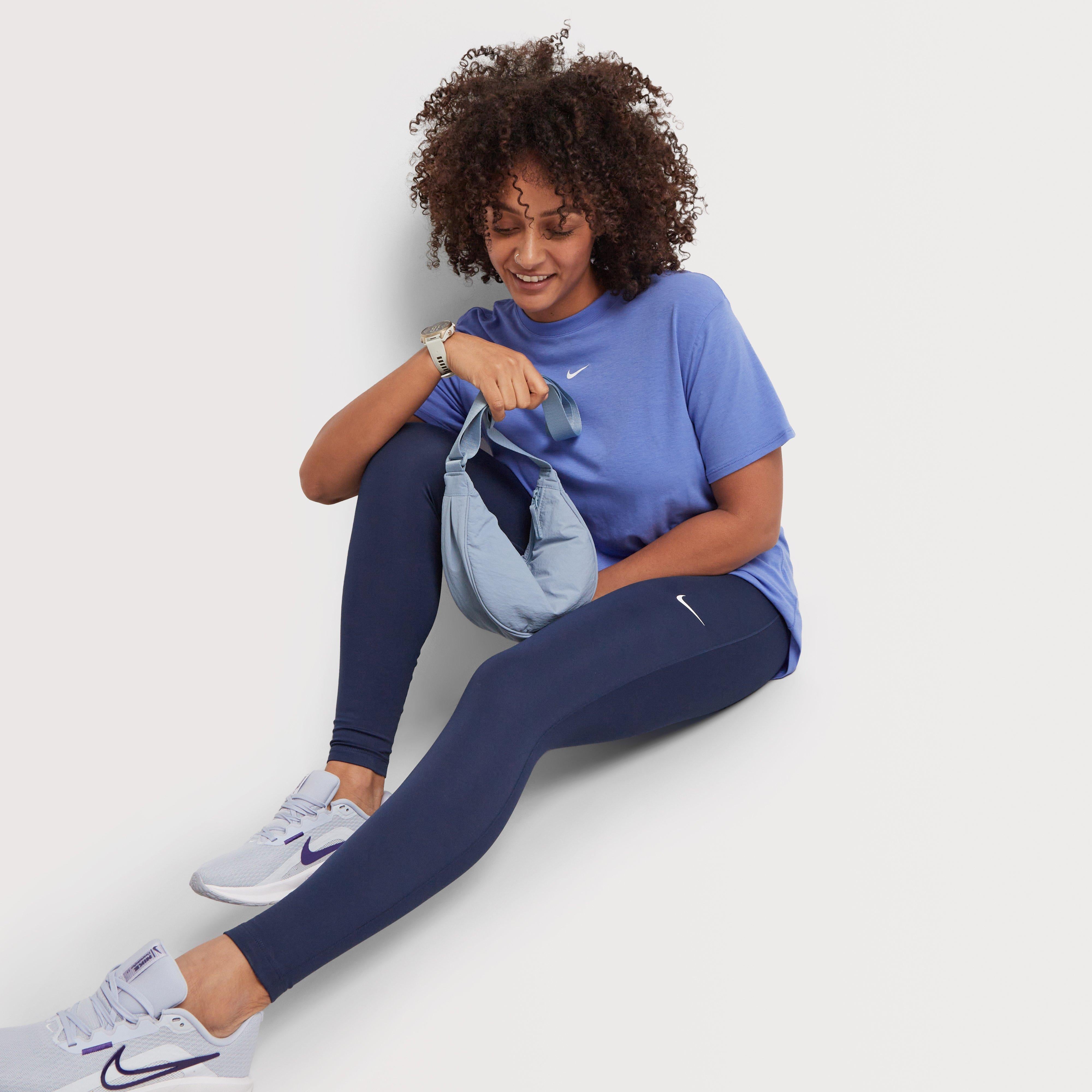 nike one navy leggings
