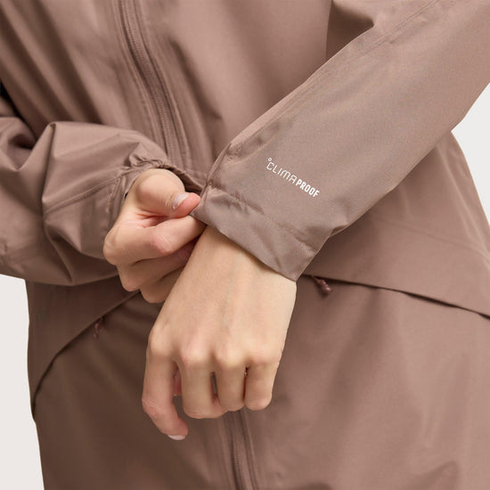 Women's Terrex Multi 2 Layer CLIMAPROOF Rain Parka Jacket Trace Brown