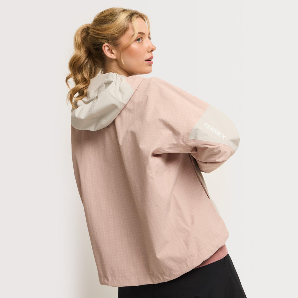 Women's Terrex Xploric 2 Layer CLIMAPROOF Jacket Wonder Taupe/Beige