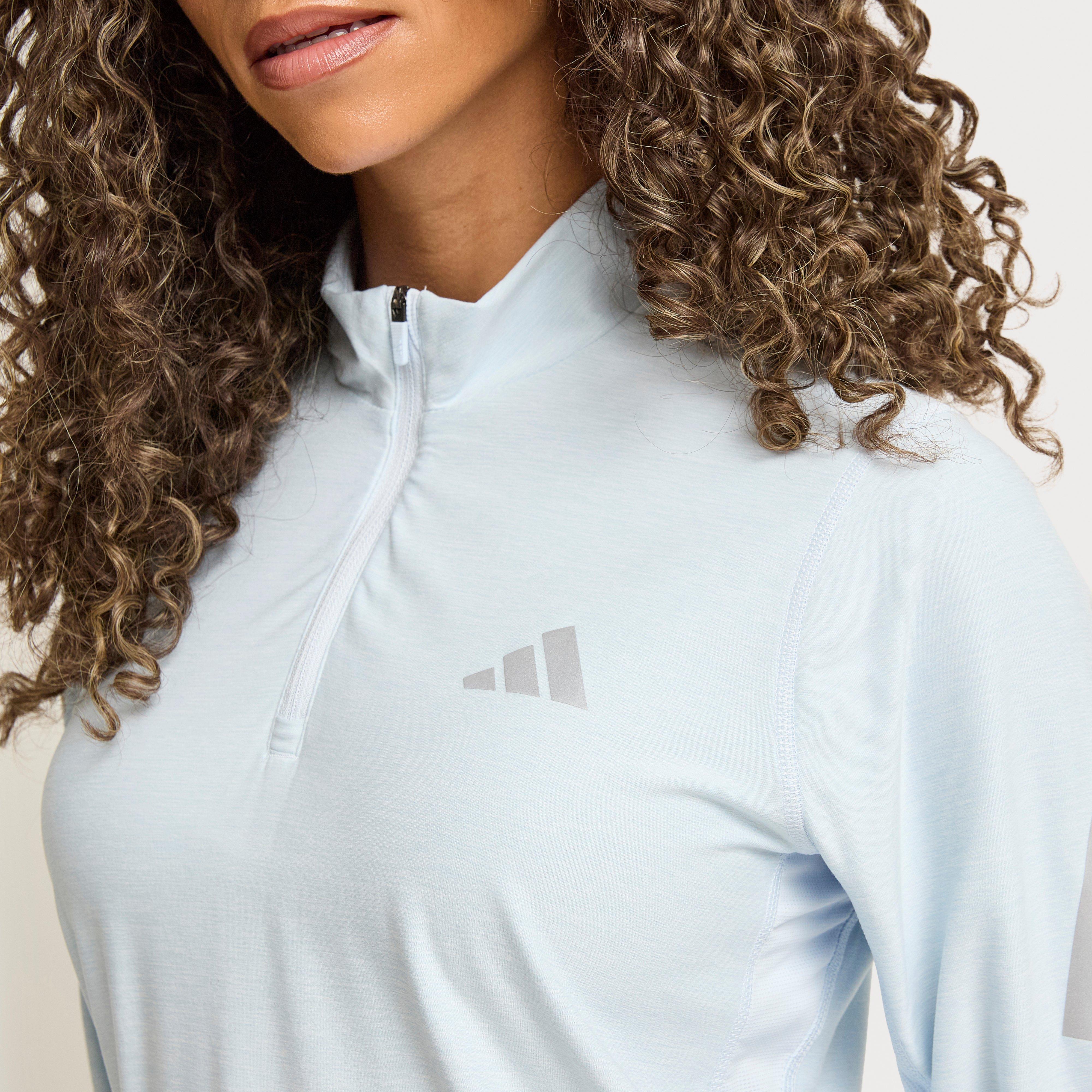 Women’s ADI365 Iconic Running 1/2 Zip Jumper Crystal Sky