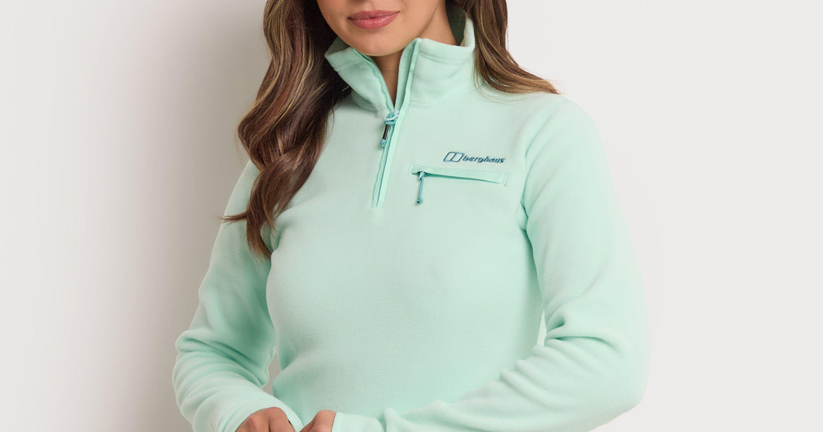 Blue Berghaus Women's Prism 2.0 Micro Half Zip – GO Outdoors