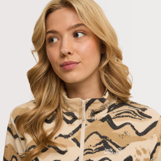 Women’s Paw Era 100 Print Half Zip Fleece