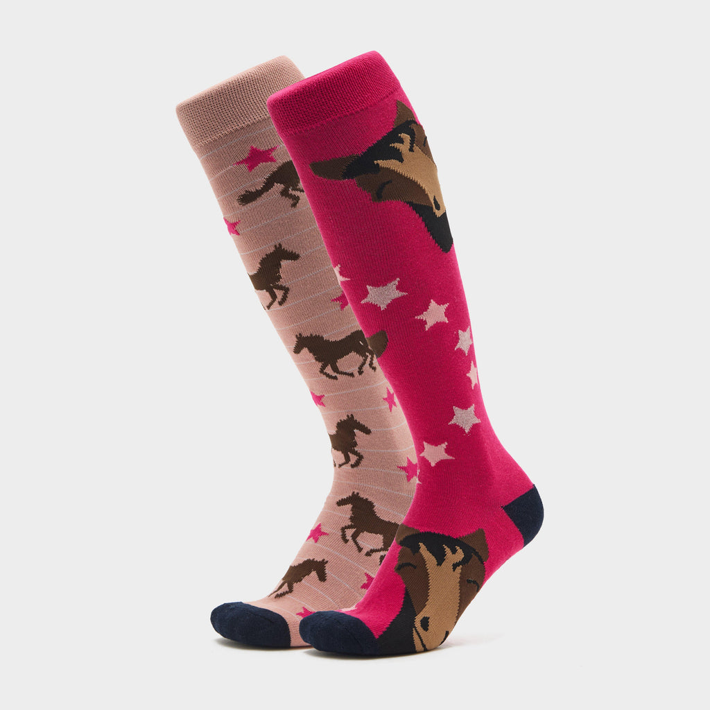 Kids' Knee-High Equestrian Socks