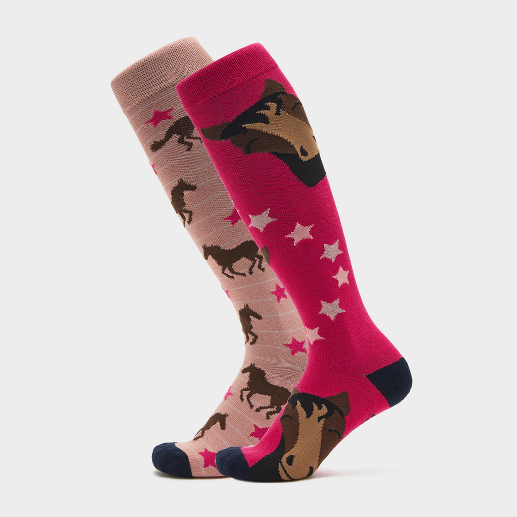 Kids' Knee-High Equestrian Socks