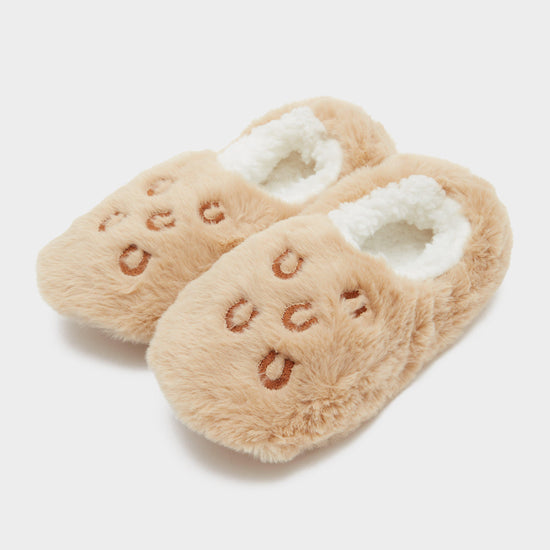 Kids' Wild Feet Fluffy Footsie Slippers Horse