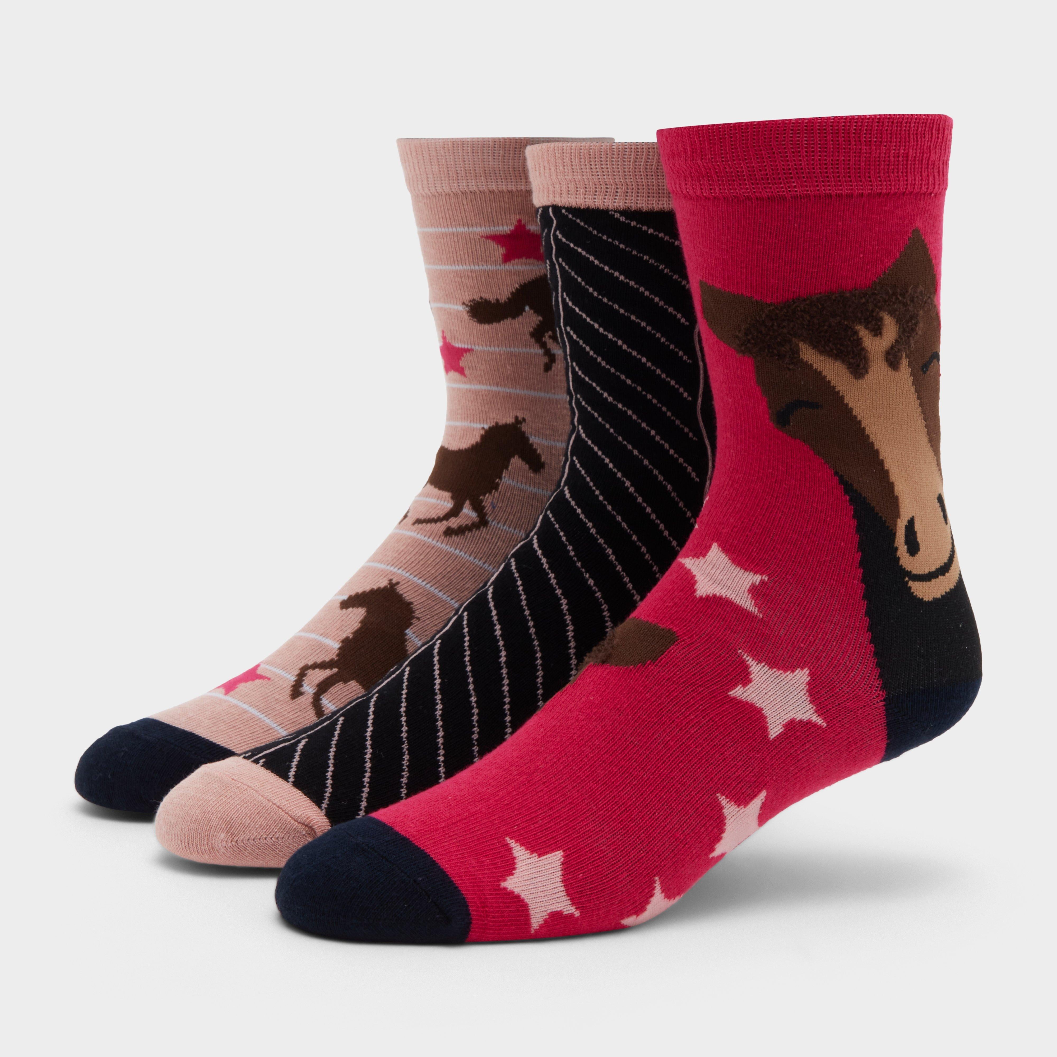 Women's Crew Socks 3-Pack