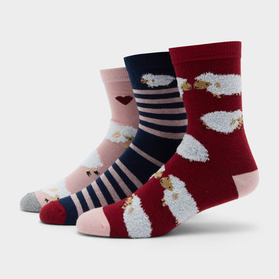 Women's Women's Crew Socks 3-Pack