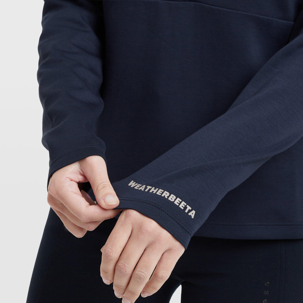 Women's Half Zip Long Sleeve Mid Layer