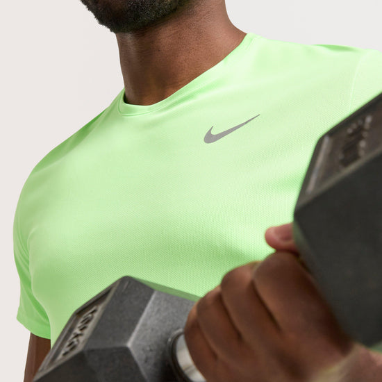 Men's Dri-FIT Miler UV Short Sleeve Running Top