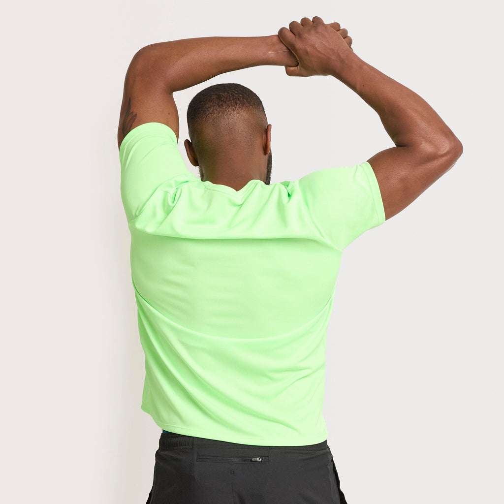 Men's Dri-FIT Miler UV Short Sleeve Running Top