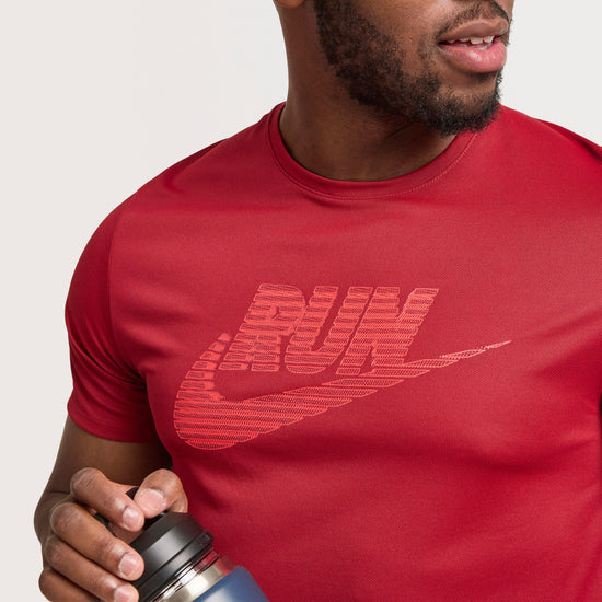 Men's Dri-FIT UV Miler Short-Sleeve Running Top