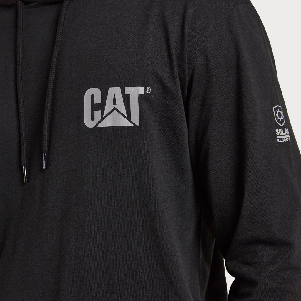 Men's CAT Hooded Long Sleeve Tee