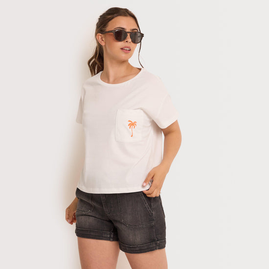 Women's Stack Pocket T-Shirt